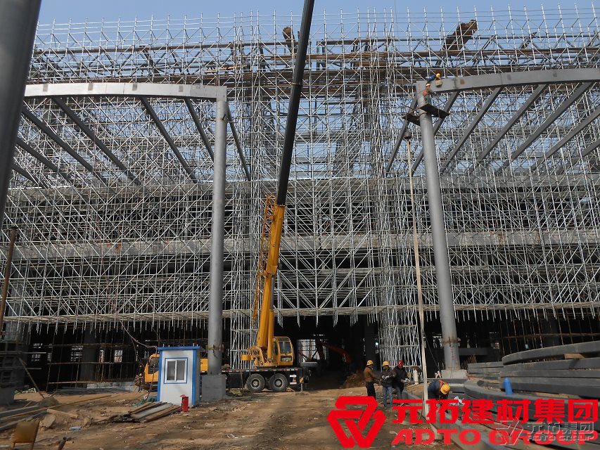 如何計算盤扣式腳手架工程用量？